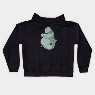 Manatee Tea T Kids Hoodie